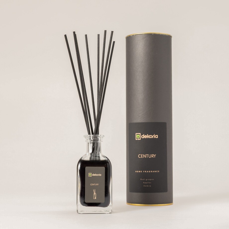 Dyfuzor zapachowy z patyczkami Century, 5x5x25 cm