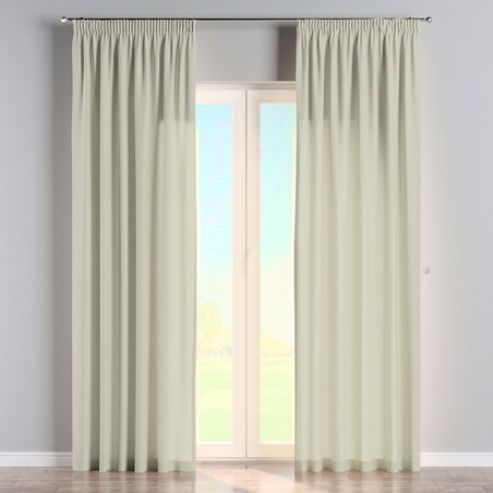 Zasłona na taśmie marszczącej 1 szt. 130x260 jasna oliwka