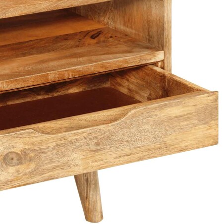 vidaXL Szafka pod telewizor, 110x30x41 cm, lite drewno mango
