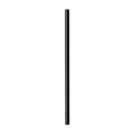 Słomki szklane czarne 20cm zestaw 6 sztuk ze szczoteczką 26599