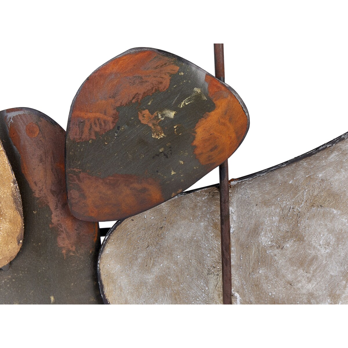 Dekoracja ścienna brązowa COBALT