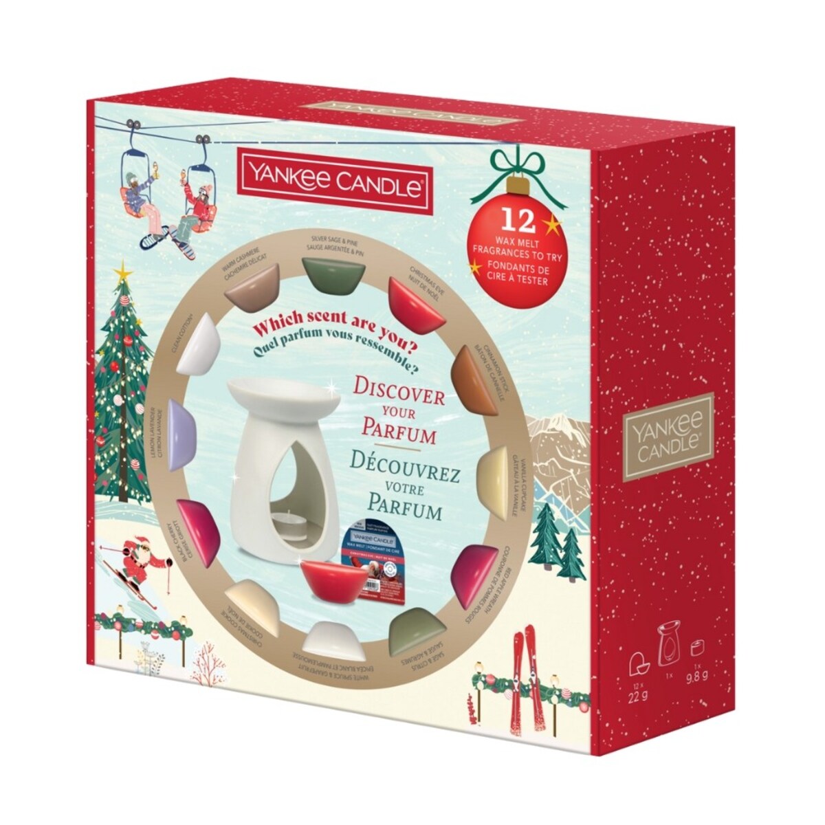 Yankee Candle zestaw prezentowy KOMINEK+WOSKI