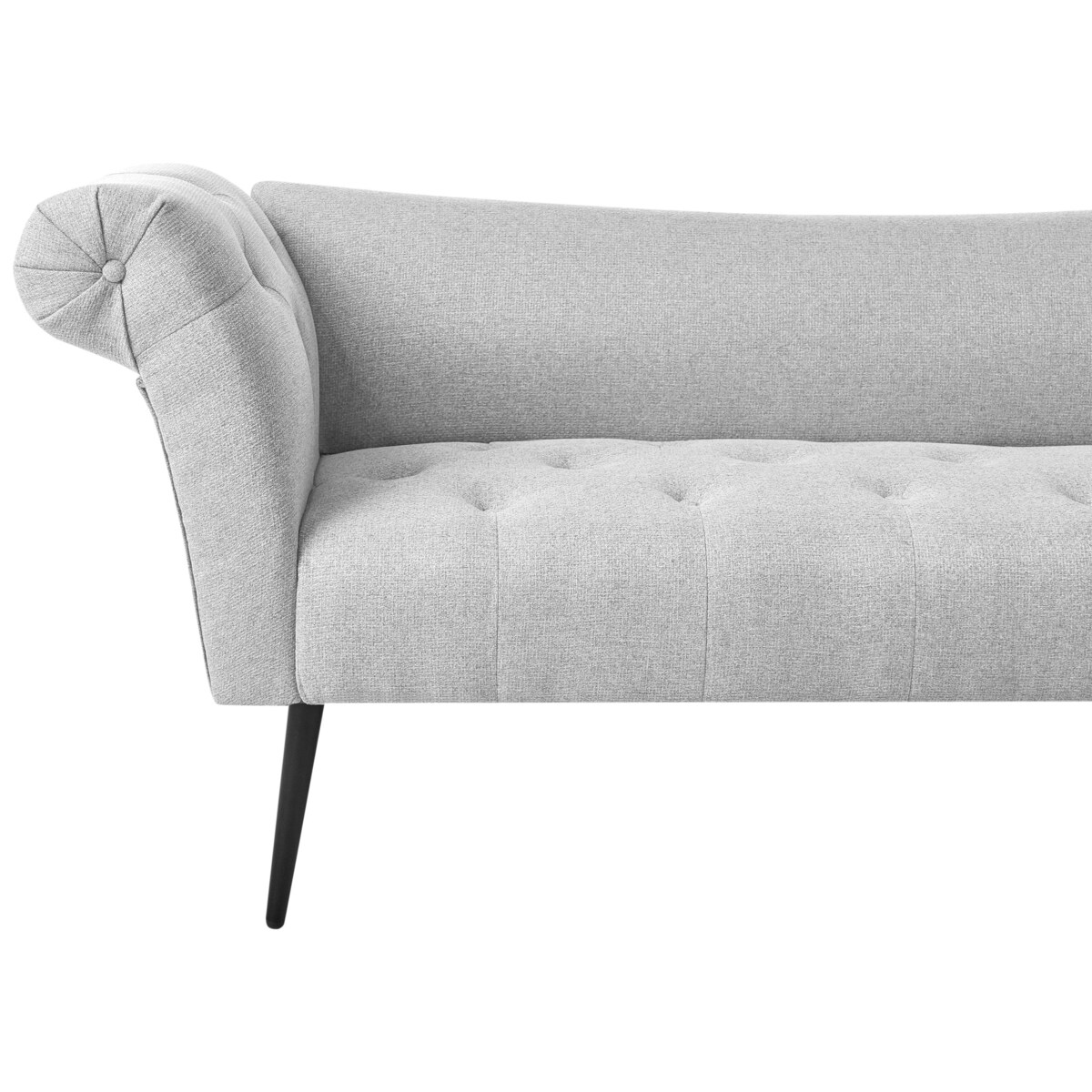 Szezlong NANTILLY Jasnoszary