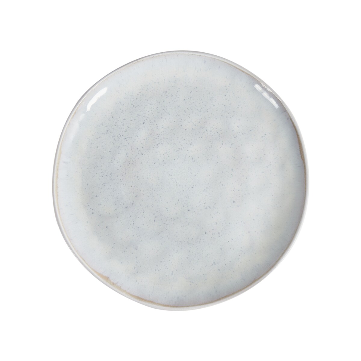 Zestaw 8 dużych talerzy SESAME Kamionka Jasnoszary