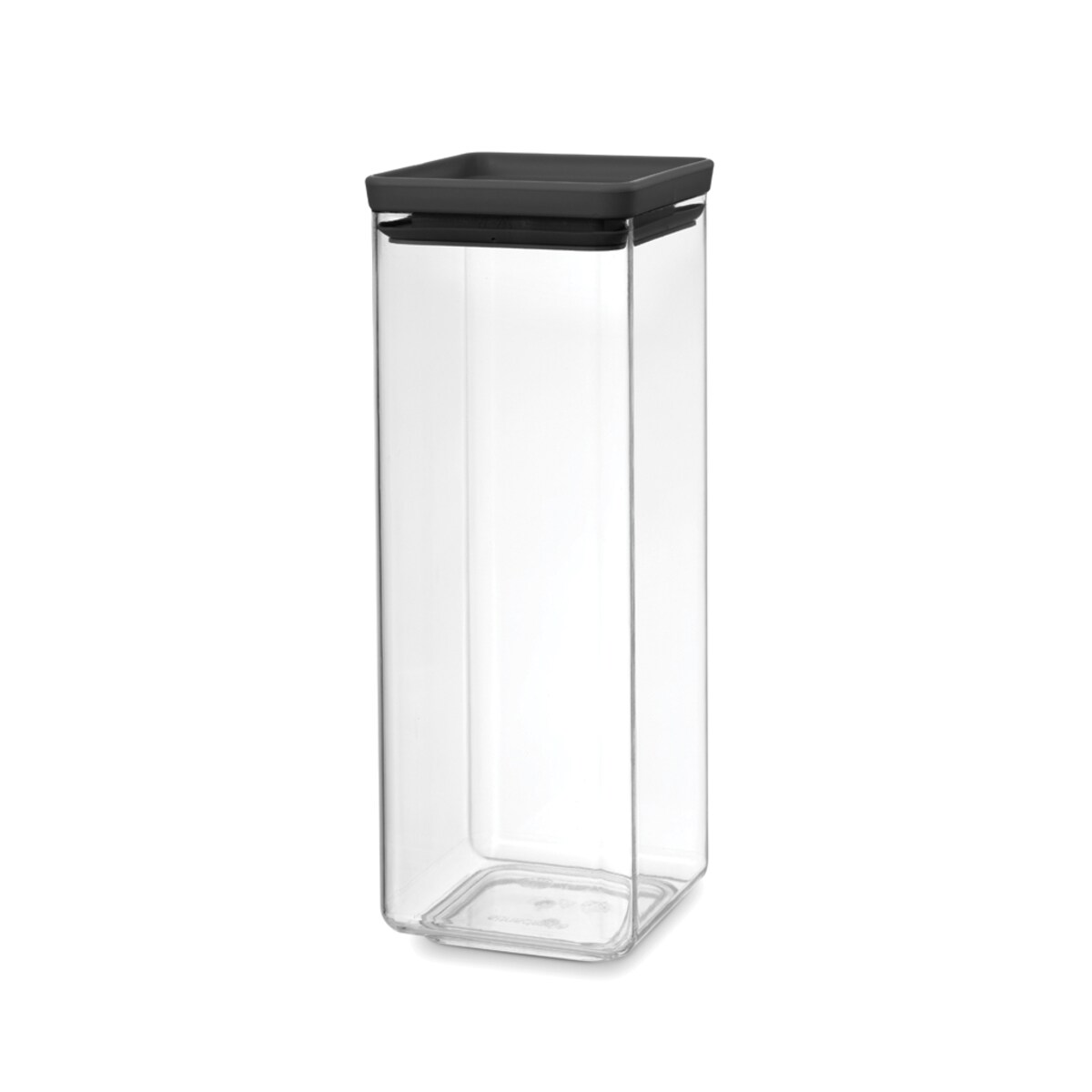 Kwadratowy pojemnik 2,5l Tasty+ szary 122408