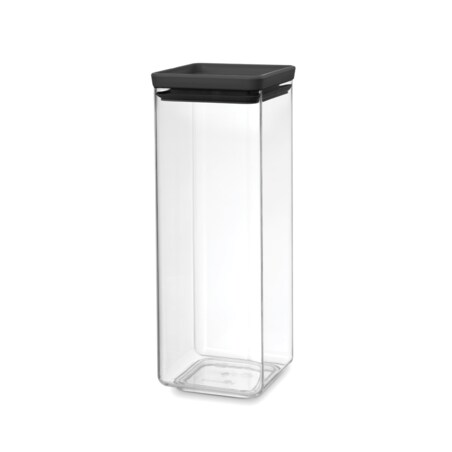 Kwadratowy pojemnik 2,5l Tasty+ szary 122408