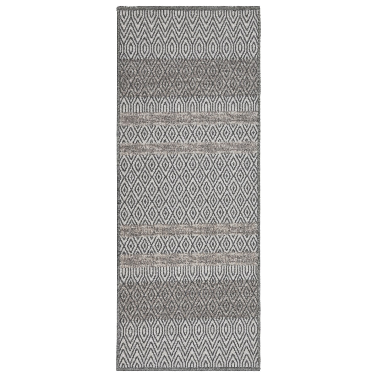 Chodnik Antypoślizgowy Vita 80x300cm Geometryczny Szary