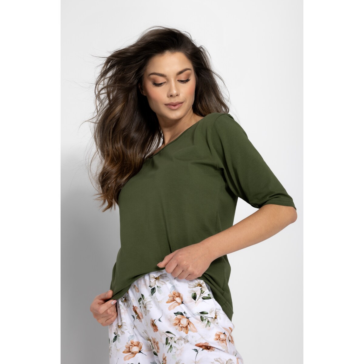 Piżama Jadore Green, XL