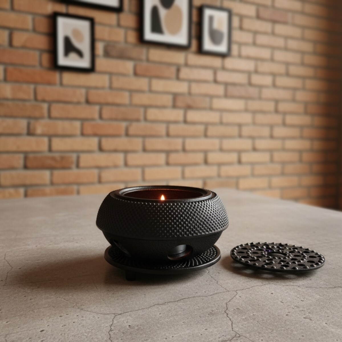 Podstawka żeliwna HOSHI, Ø 13 cm