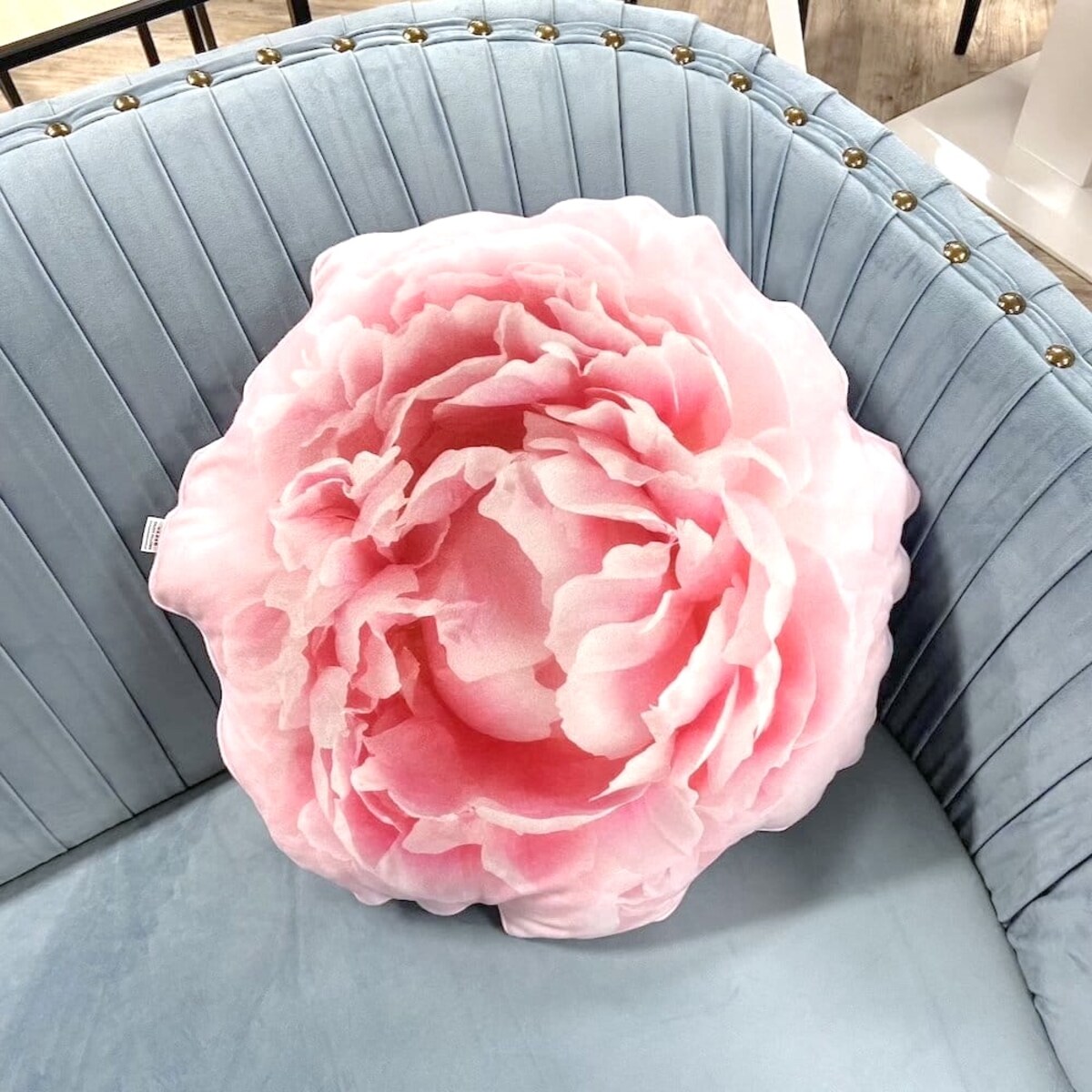 Poduszka duża kwiat Piwonia Poduszkownia