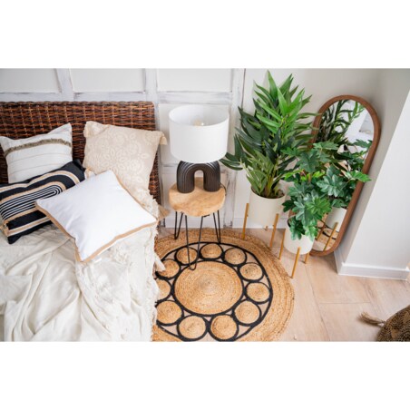 Poduszka ozdobna MILAZZO, polibawełna, 30 x 50 cm