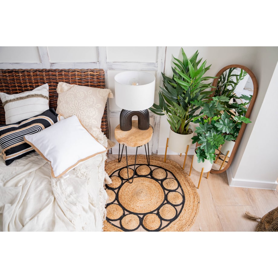 Poduszka ozdobna MILAZZO, polibawełna, 30 x 50 cm