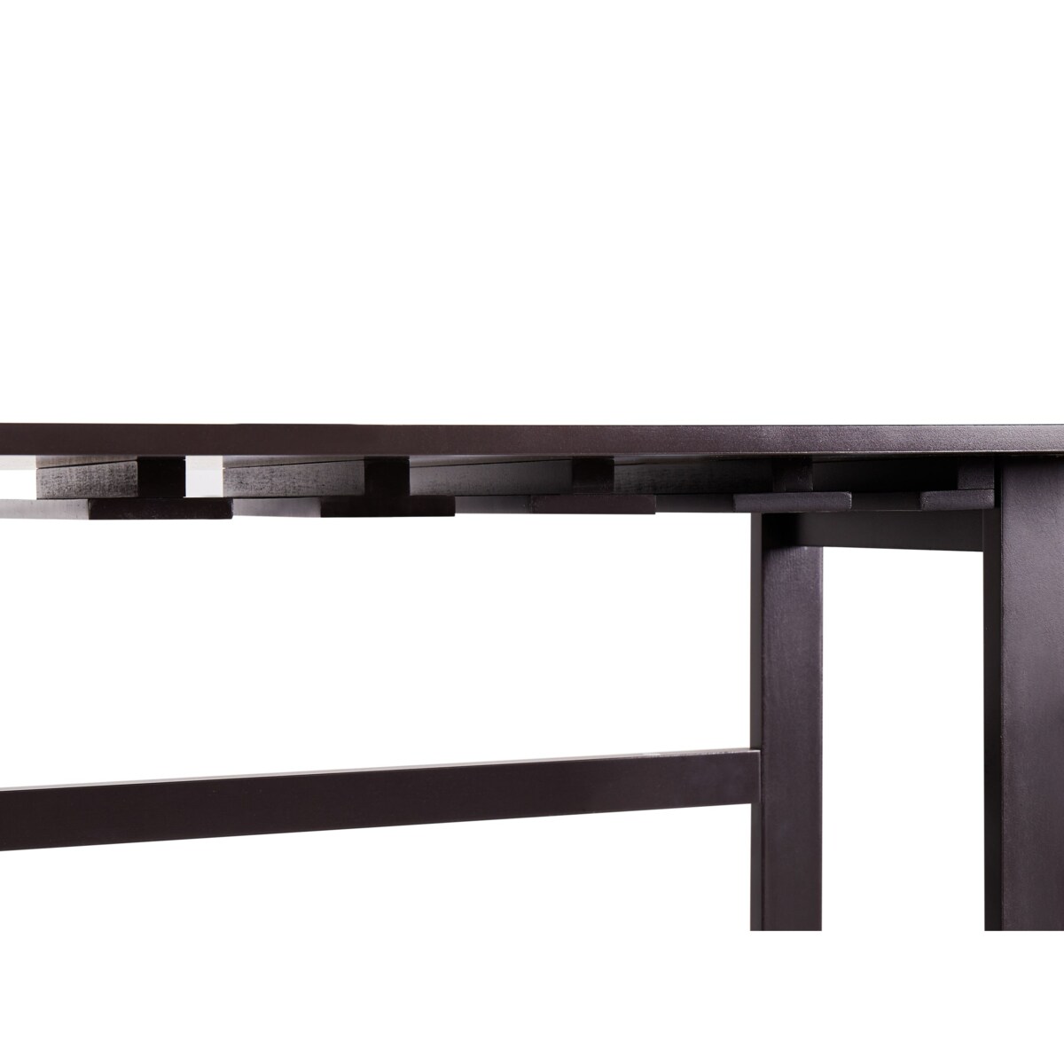 Stojak na wino ROWLEY 91 cm Ciemnobrązowy