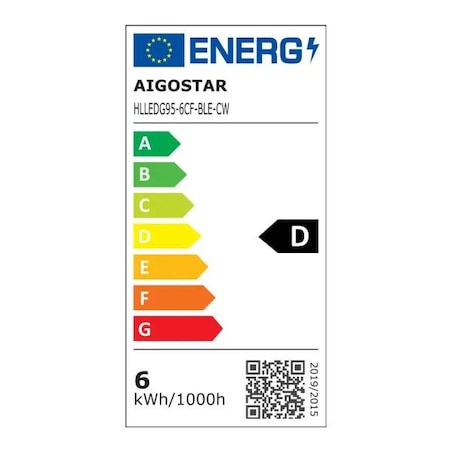 inteligentna żarówka bluetooth mesh g95 6w cct