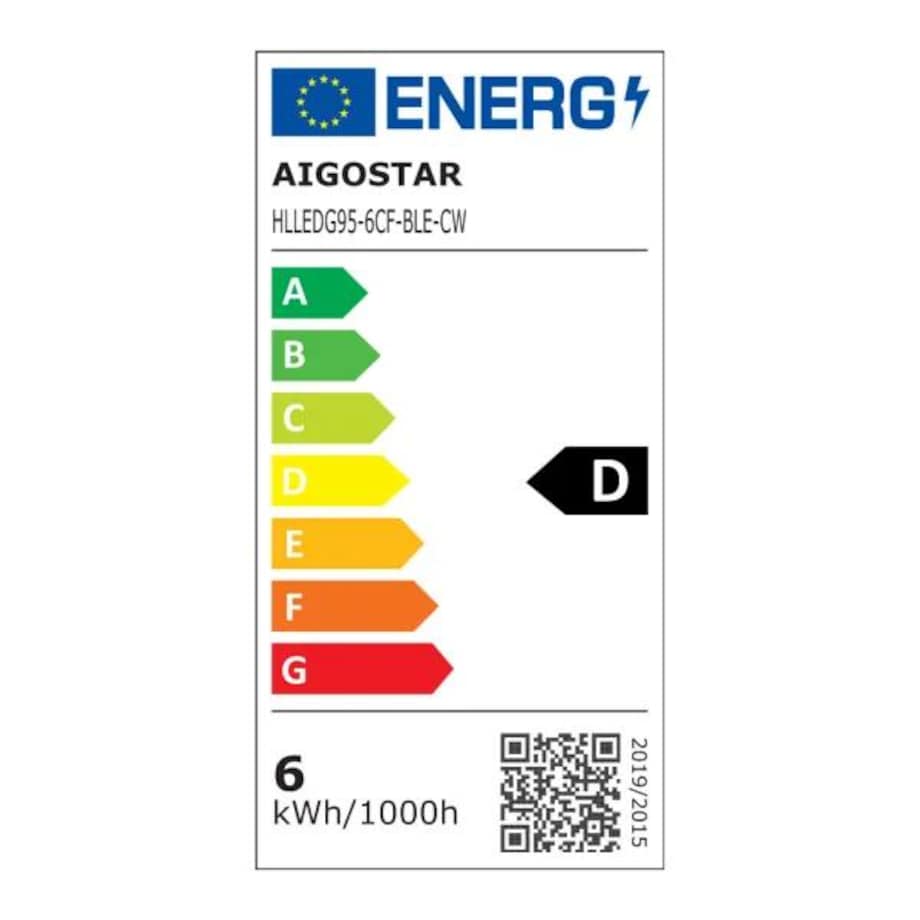 inteligentna żarówka bluetooth mesh g95 6w cct