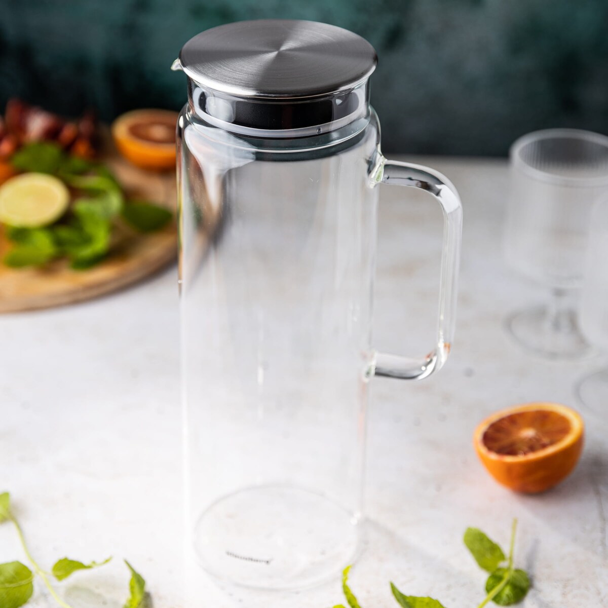 Dzbanek szklany do wody soków lemoniady 1.0L KLAUSBERG