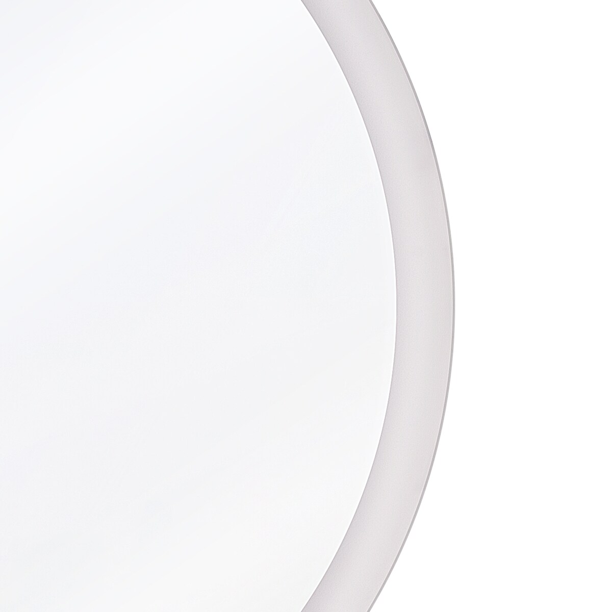 Lustro łazienkowe LED YSER 58 cm 58 cm Srebrny