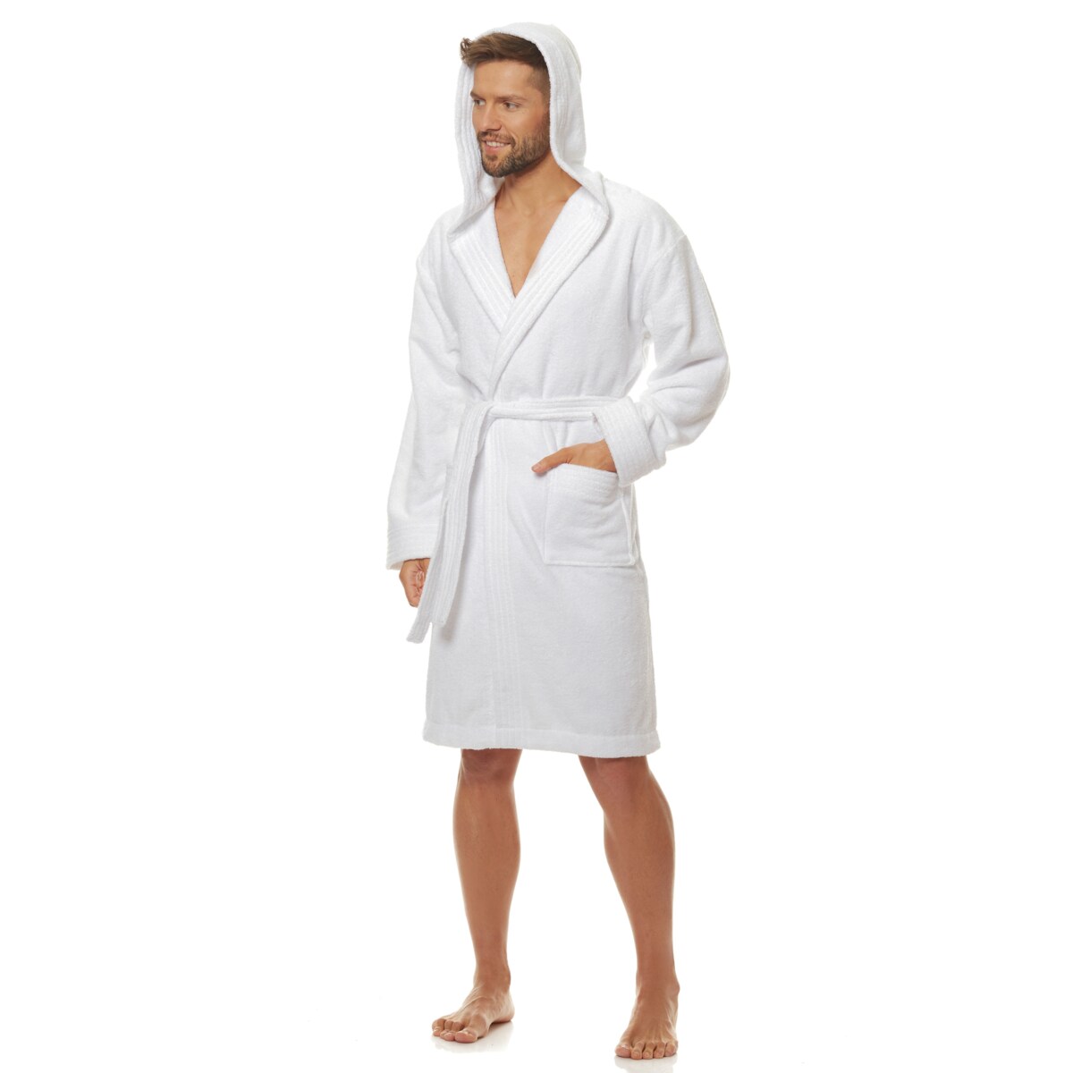 Szlafrok 2103 White White, XXL