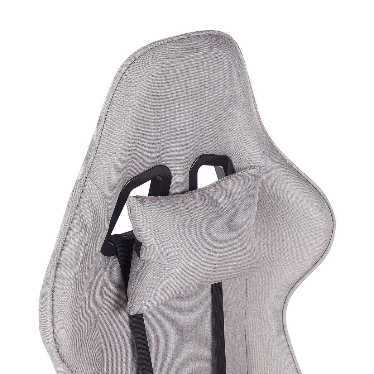 Krzesło biurowe regulowane jasnoszare WARRIOR