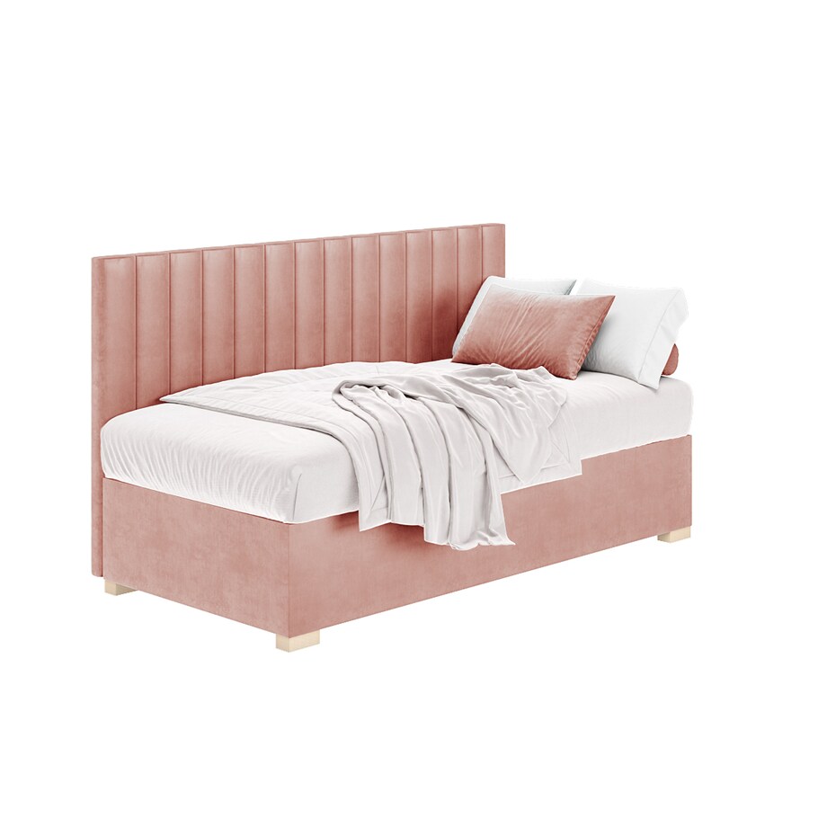 Mesonica Łóżko Chill, linie różowe, 90x200