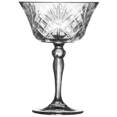 Kieliszki do szampana ze szkła kryształowego Melodia 260 ml 4 sztuki 33655