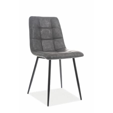 Krzesło LOOK szare/czarne