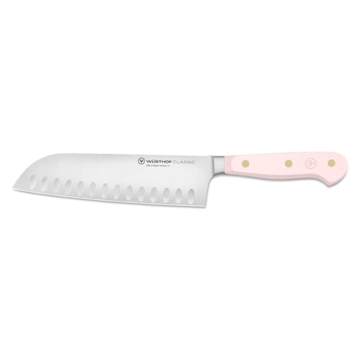 Wusthof CLASSIC COLOUR Nóż Santoku 17/30,3 cm różowy Sól himalajska