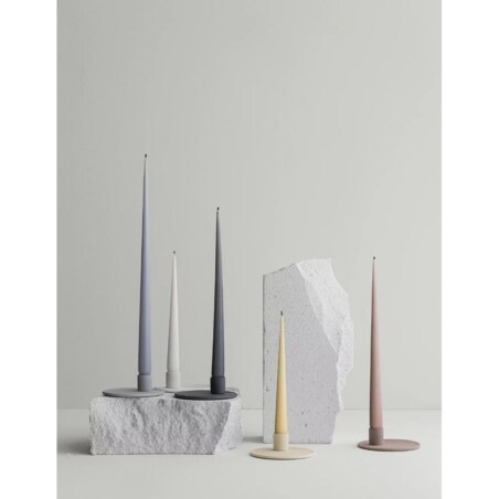 Świecznik NONA, pewter