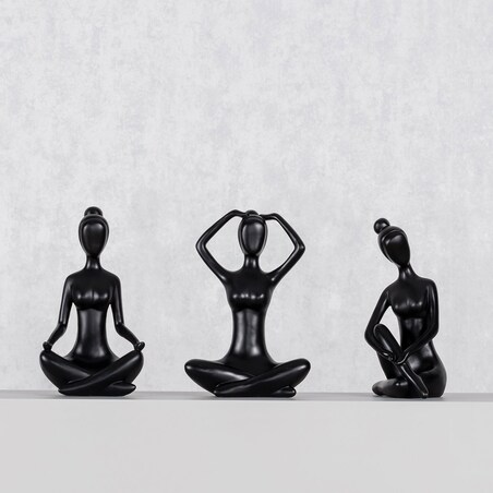 Figurka Woman Yoga II, 19,5 x 14 x 28 cm