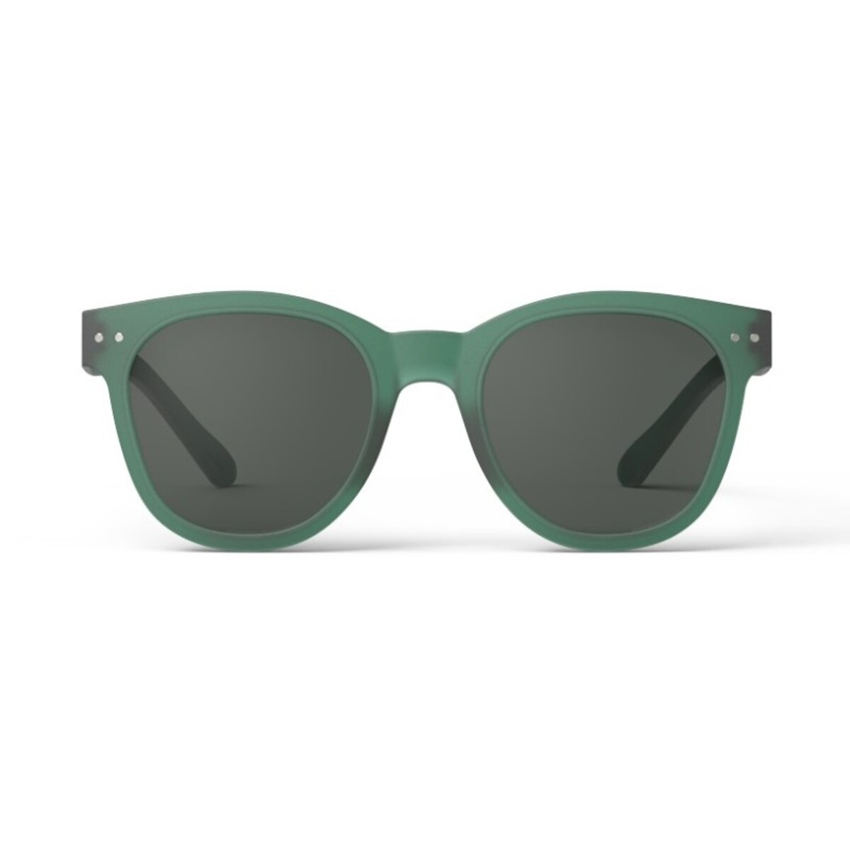 Izipizi - Okulary przeciwsłoneczne Sun Adult Oversize N Green crystal