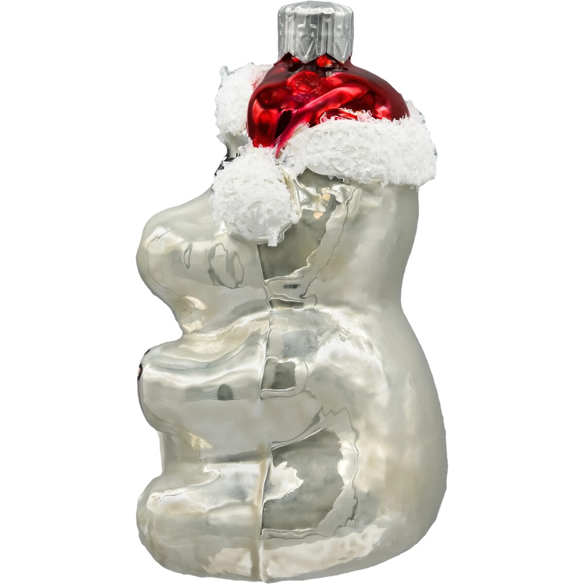 Bombka choinkowa: Świąteczny hipopotam