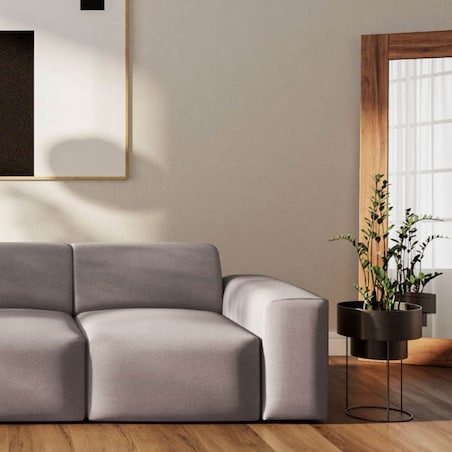 Villet Sofa 3 osobowa szara