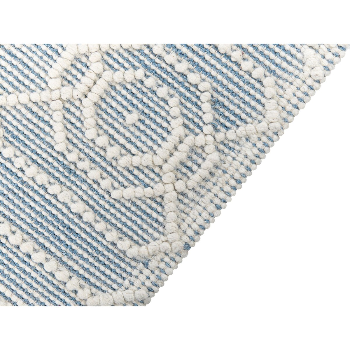 Dywan wełniany 160 x 230 cm niebieski ORHANELI