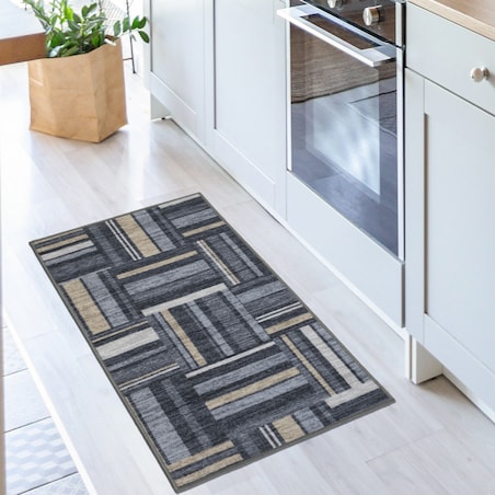 Chodnik Antypoślizgowy Vita 60x100 cm Plecionka Wielokolorowy