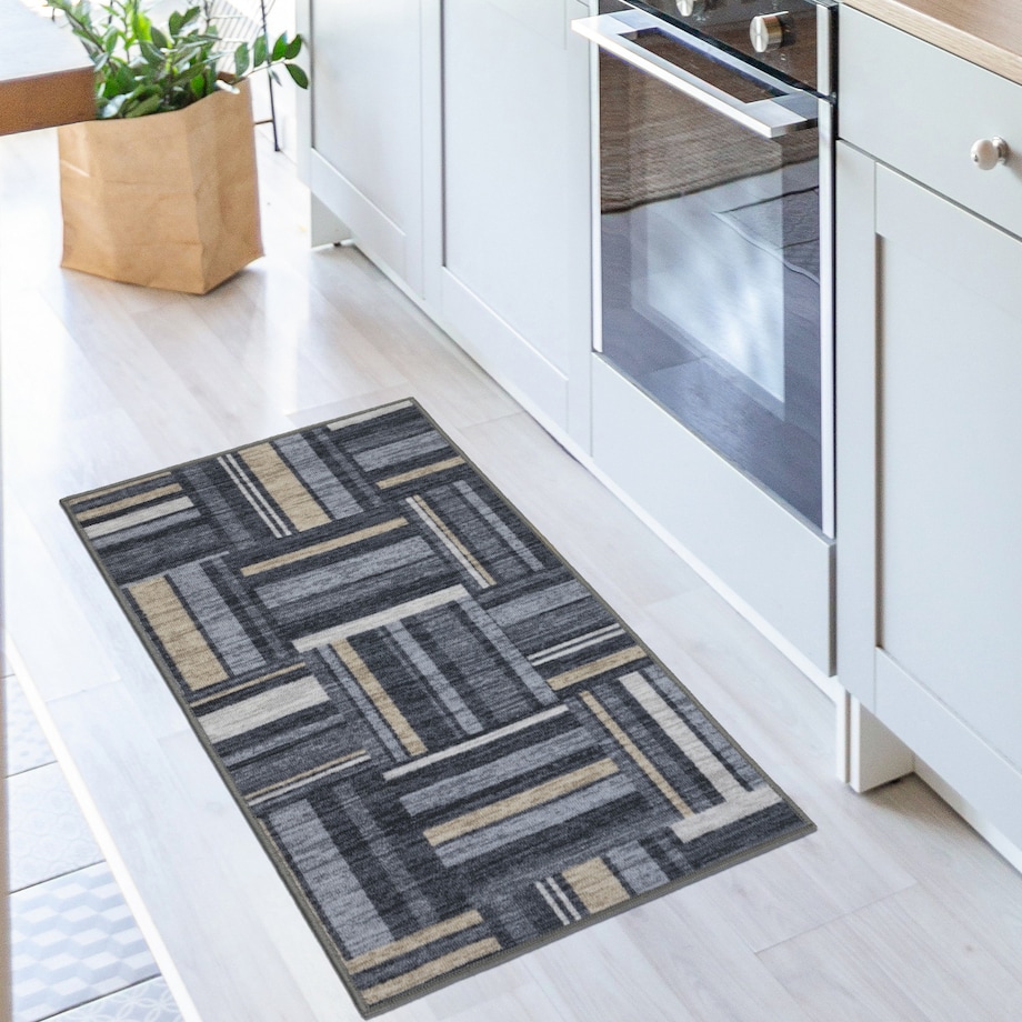 Chodnik Antypoślizgowy Vita 60x100 cm Plecionka Wielokolorowy