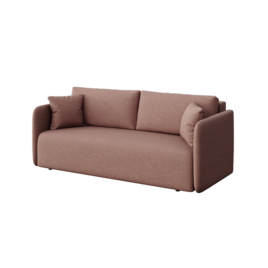 Sofa 3 osobowa Chaum rozkładana ciemno różowy