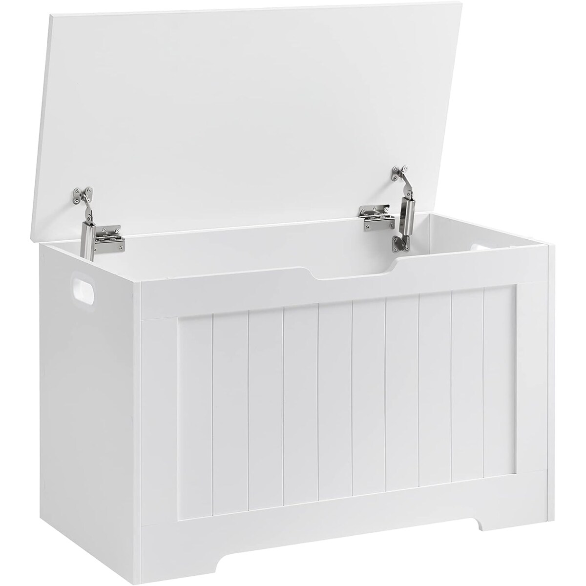 Skrzynia Z Siedziskiem 76X40X48 Cm Biały