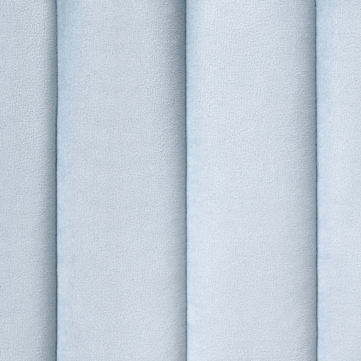 Łóżko Welur LUNAN 120 x 200 cm Błękitny