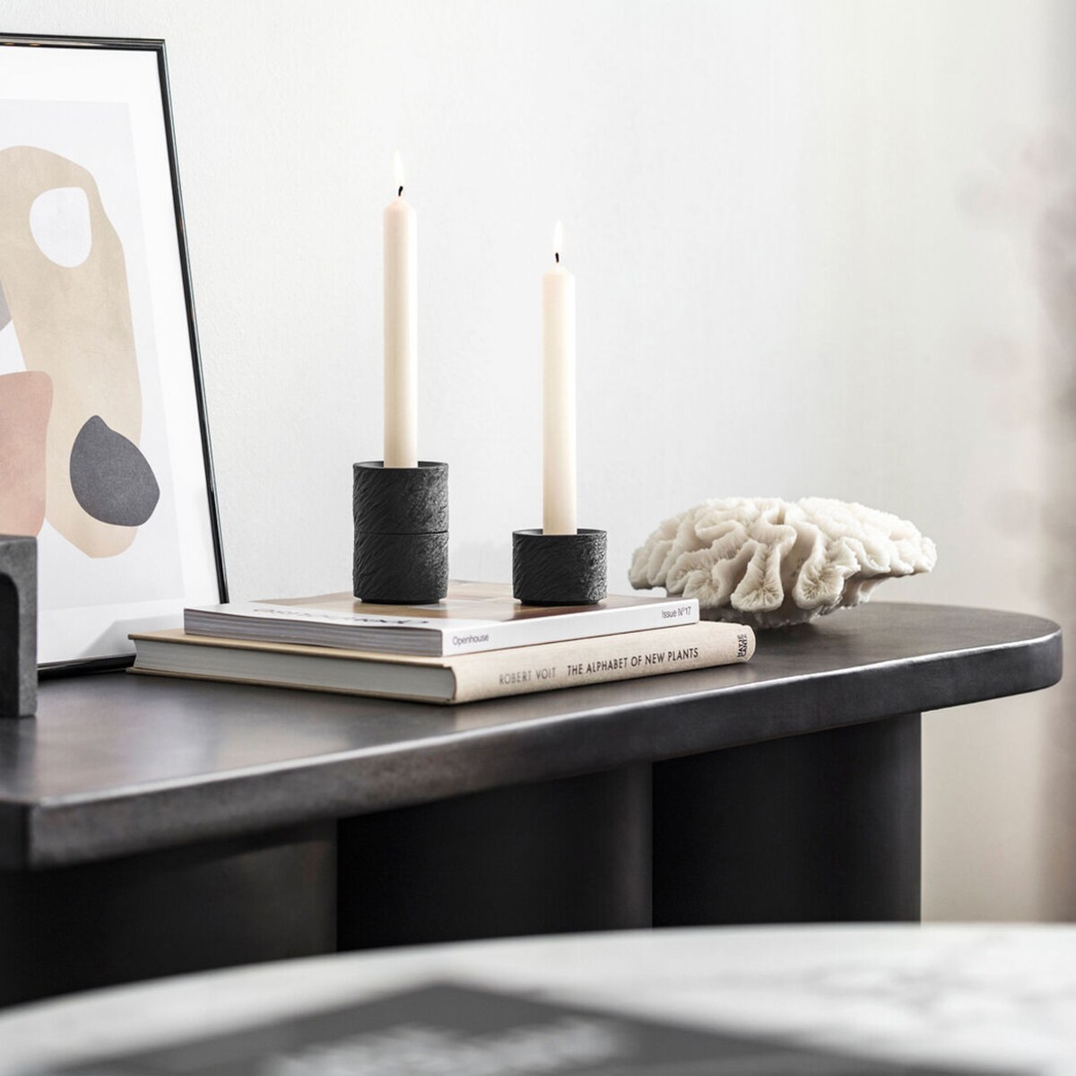 Świecznik Manufacture Rock Home, 6.5 x 6.5 x 5 cm, Villeroy & Boch