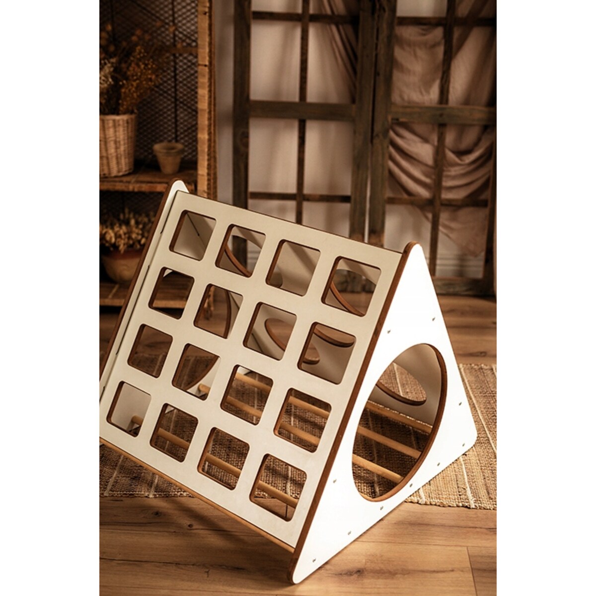 Trójkąt wspinaczkowy dla dzieci drewniany GUGI CERTYFIKOWANY