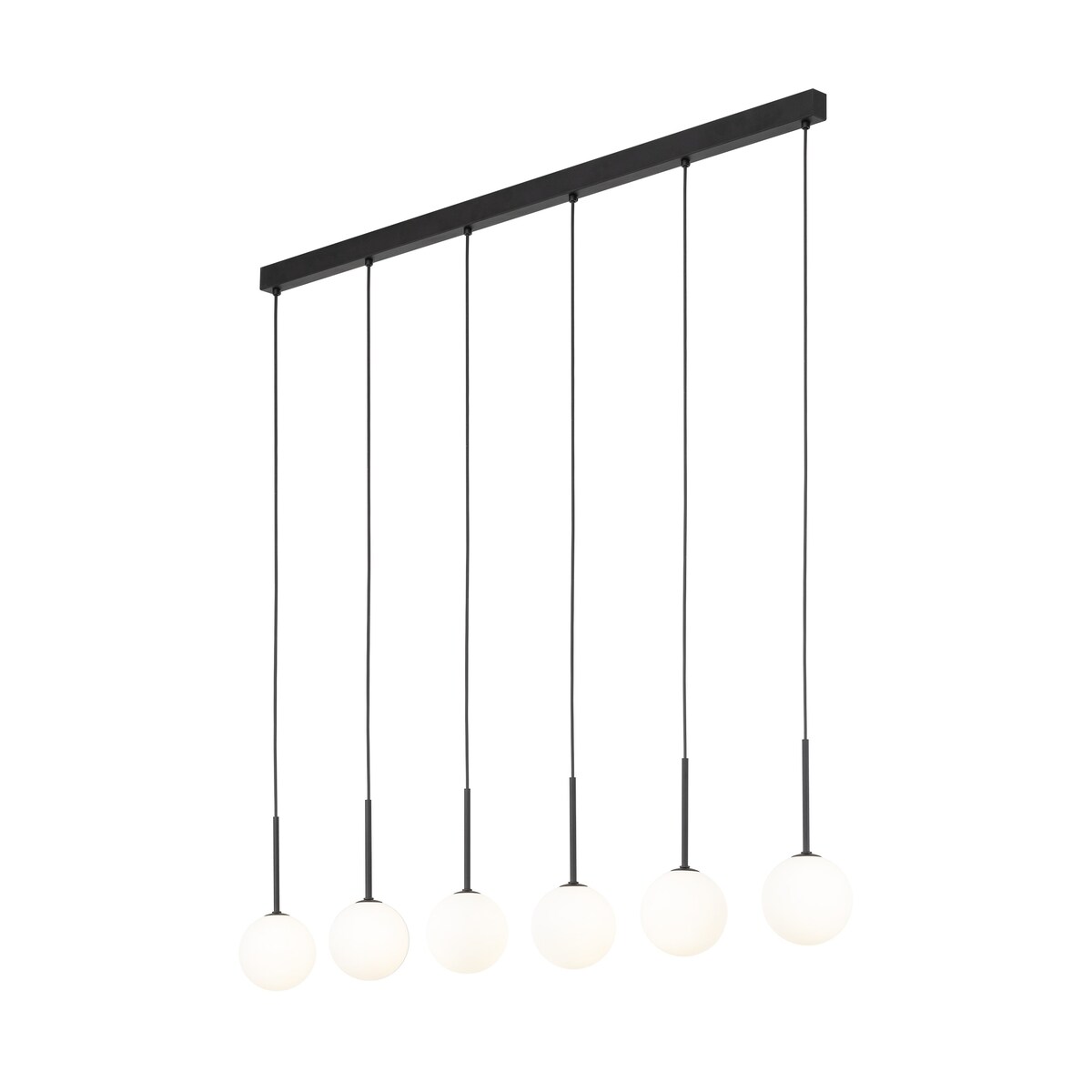 Lampa wisząca TK Lighting MARTIN WHITE 4504 biała/czarna 6xG9 regulowana wysokość