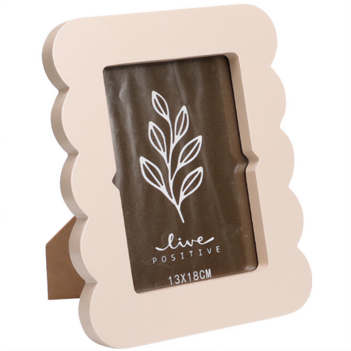 Ramka na zdjęcie z falowanym brzegiem BASE, 18,5 x 2,2 x 23,3 cm