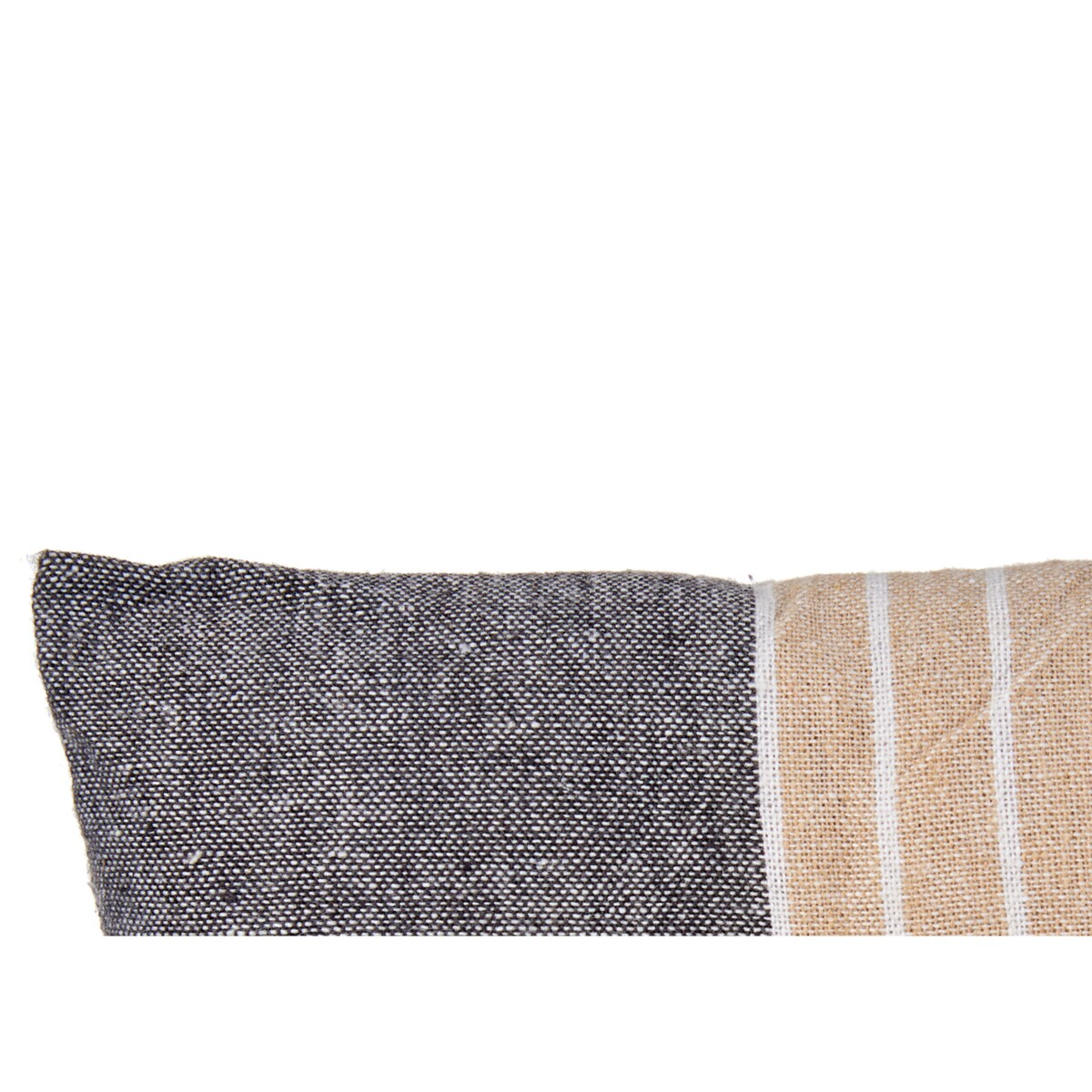 Poduszka na krzesło wiązana w paski NOMO, 40 x 40 cm