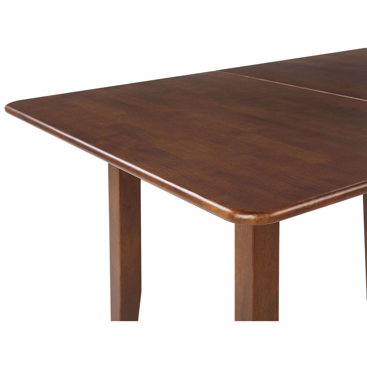 Stół do jadalni rozkładany MASELA Ciemnobrązowy 90/120 cm 60 cm Drewno