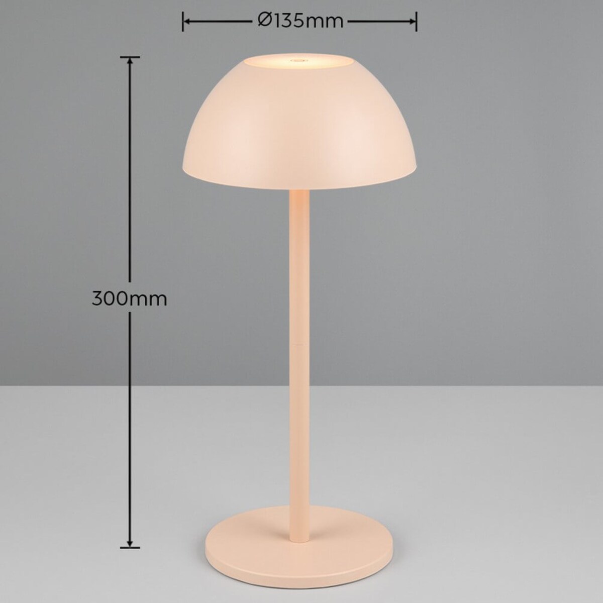 Lampka dotykowa stołowa Ricardo R54106166 RL Light LED 2W 3000K IP54 beżowa