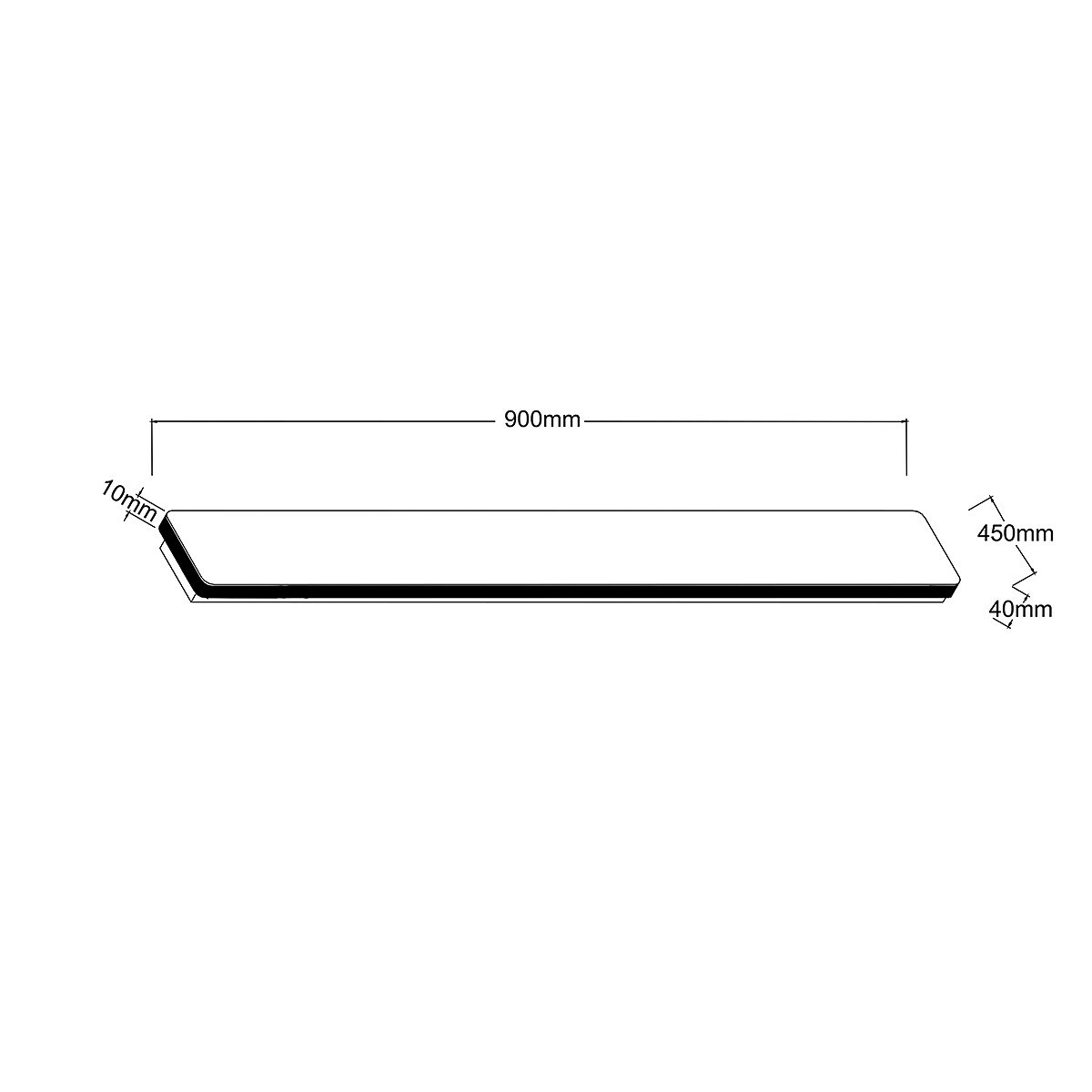 Kinkiet Light Prestige Bodo czarny LED CCT 3000K/4000K/6000K (regulowana) 1 szt.
