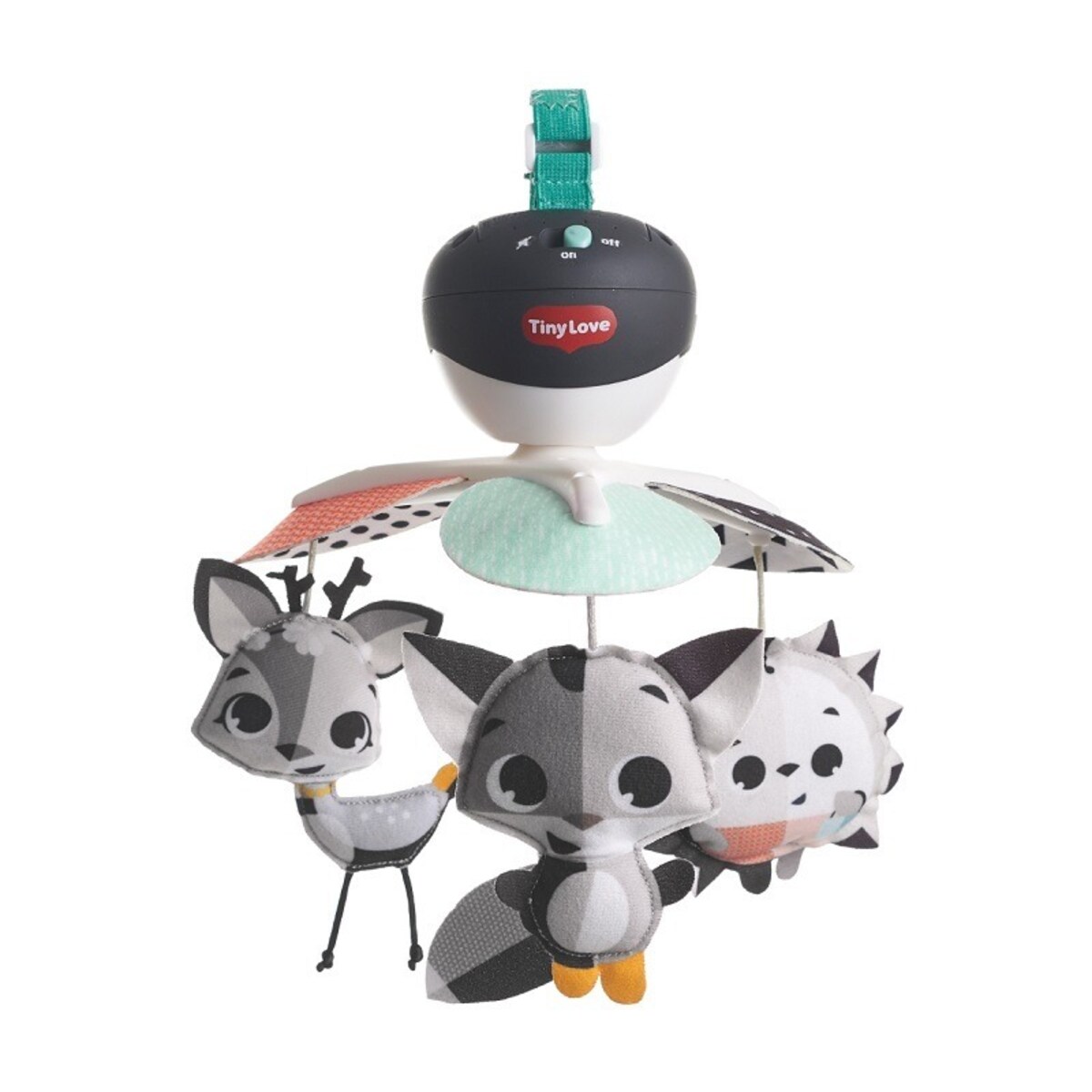 Karuzela podróżna - Magiczna Kraina - czarno-biała