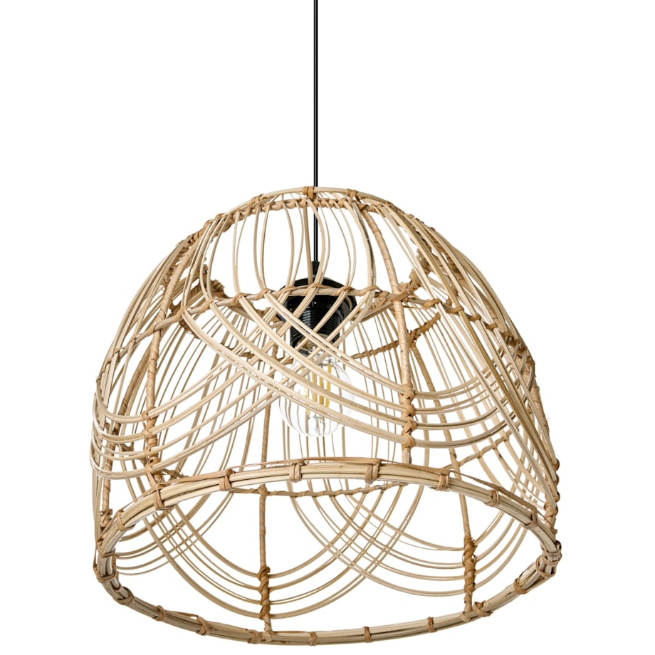 Lampa wisząca POSTRERO Rattan Naturalny