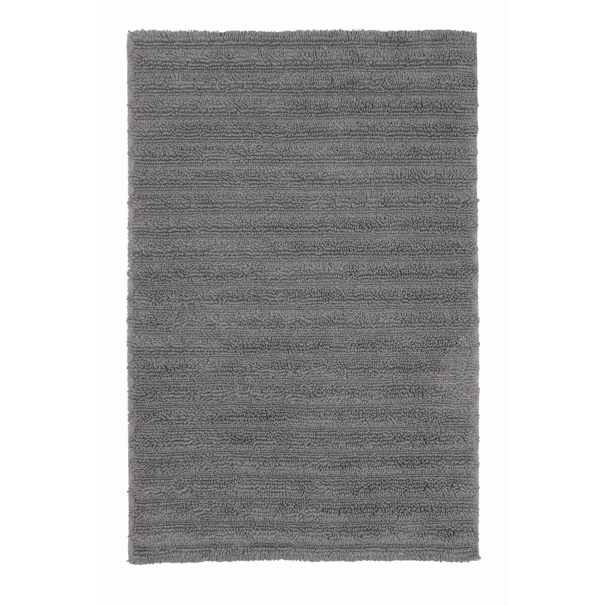 Kleine Wolke Yara Ekologiczny Dywanik łazienkowy ciemny szary 70x120 cm ECO CARE