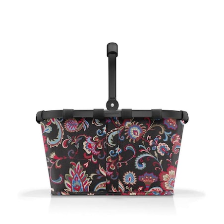 Koszyk carrybag frame paisley black